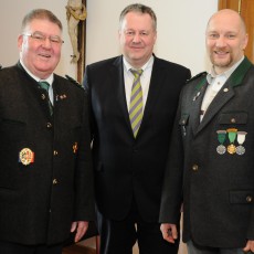 Antrittsbesuch beim Landrat