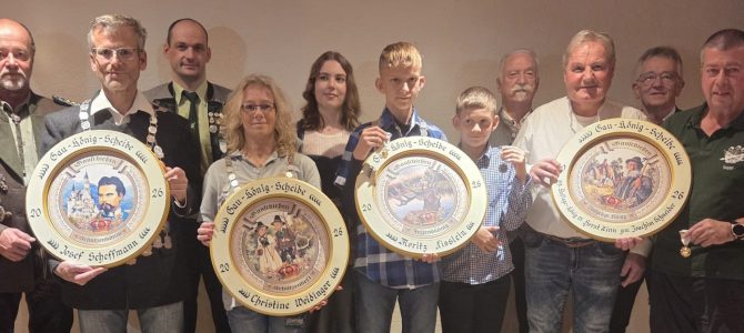 Schützengau Sulzbach-Rosenberg kürte seine Würdenträger 2026